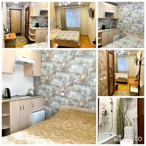 

Квартира-студия, 15 м², 1 кровать
