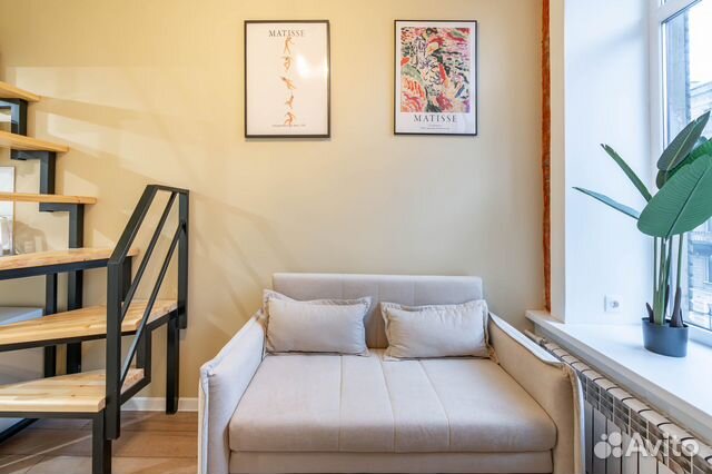 

Квартира-студия, 19 м², 2 кровати