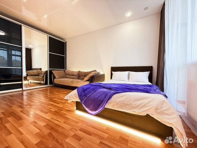 

1-к. квартира, 50 м², 3 кровати