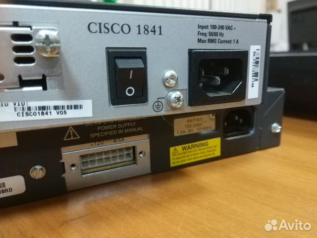 Маршрутизатор cisco 1841 и коммутатор cisco 2960
