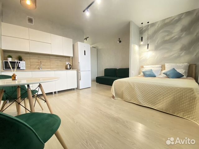 

Квартира-студия, 30 м², 2 кровати