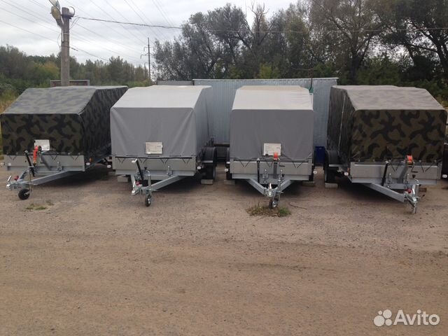 Новые прицепы