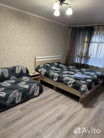 

1-к. квартира, 38 м², 2 кровати