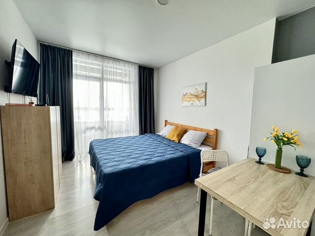 

Квартира-студия, 29 м², 1 кровать