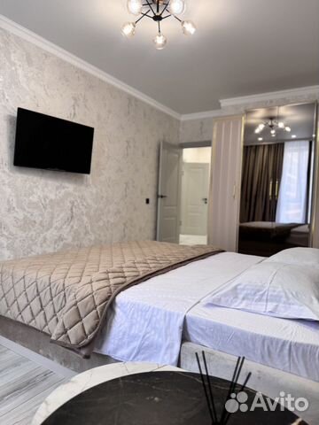 

1-к. квартира, 43 м², 2 кровати