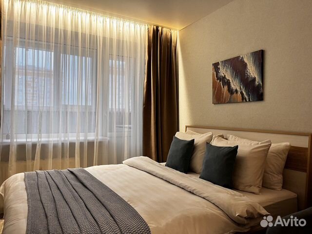 

1-к. квартира, 34 м², 2 кровати