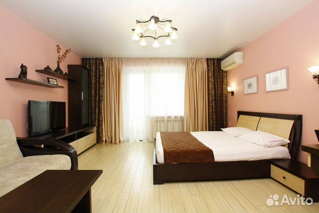 

1-к. квартира, 45 м², 2 кровати
