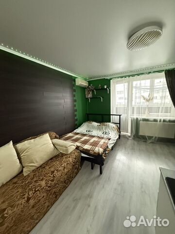 

Квартира-студия, 24 м², 2 кровати