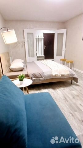 

1-к. квартира, 43 м², 3 кровати