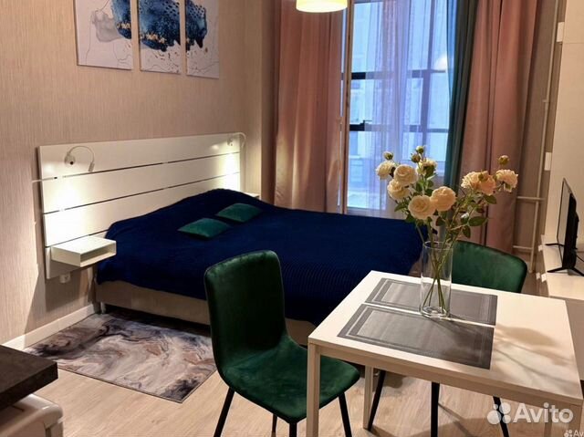 

Квартира-студия, 25 м², 1 кровать
