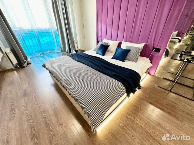 

1-к. квартира, 52 м², 2 кровати