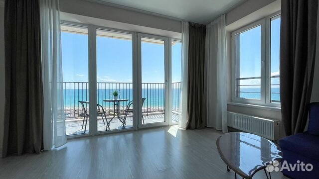 

2-к. квартира в апарт-отеле, 55 м², 3 кровати