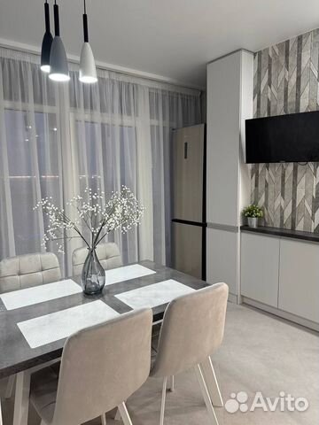 

1-к. квартира, 45 м², 2 кровати