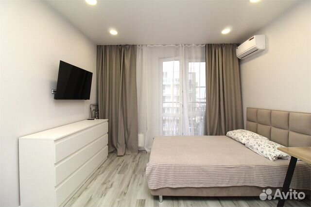 

Квартира-студия, 25 м², 1 кровать