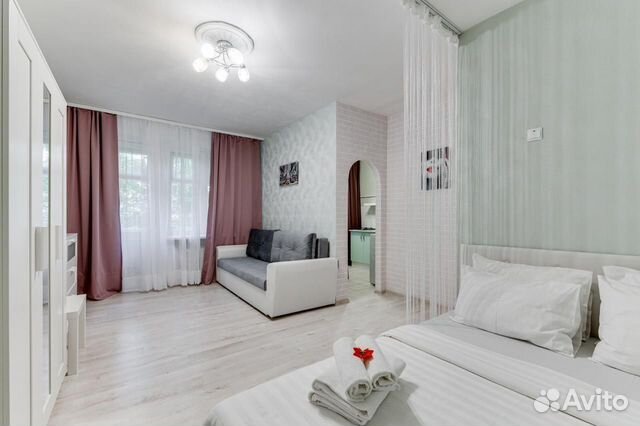 

1-к. квартира, 35 м², 2 кровати