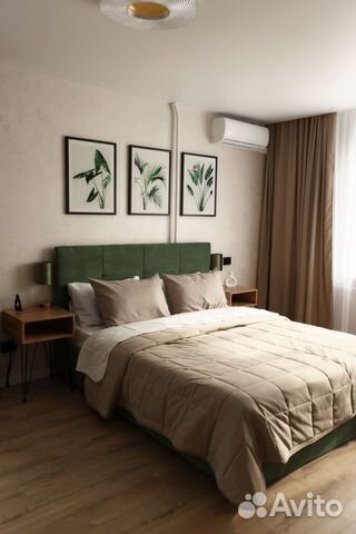 

1-к. квартира, 34 м², 2 кровати