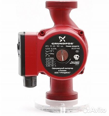 Циркуляционный насос Grundfos UPS 32-60