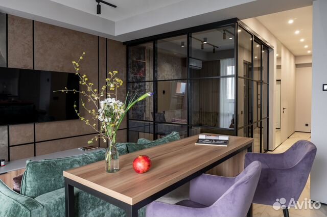 

1-к. квартира, 60 м², 2 кровати