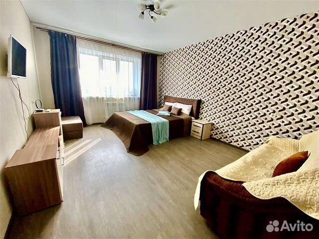 

1-к. квартира, 43 м², 3 кровати
