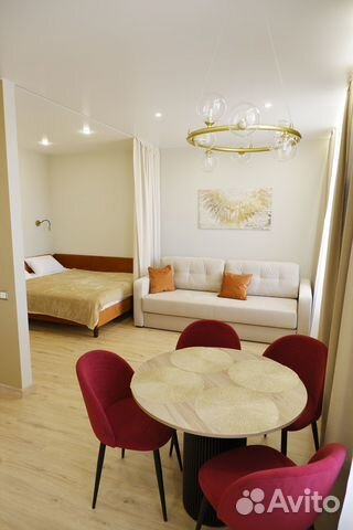 

Квартира-студия, 34 м², 2 кровати