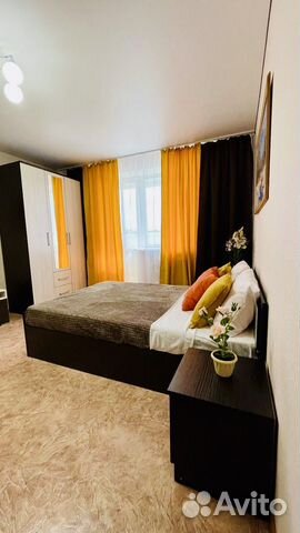 

1-к. квартира, 37 м², 2 кровати