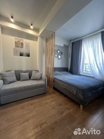 

Квартира-студия, 28 м², 2 кровати
