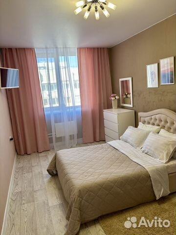 

1-к. квартира, 36 м², 2 кровати