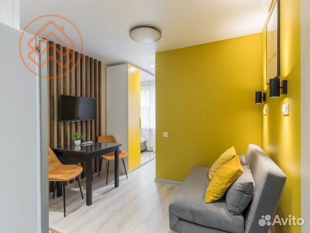

Квартира-студия, 23 м², 2 кровати