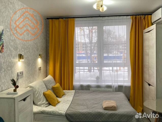 

Квартира-студия, 21 м², 2 кровати
