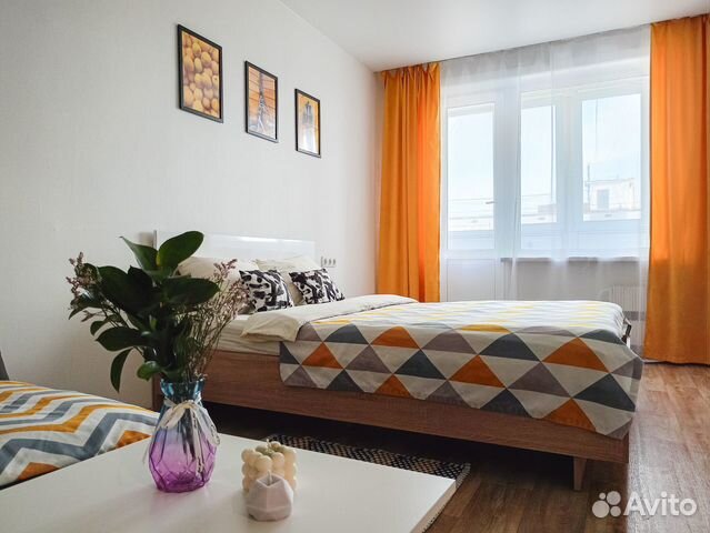 

1-к. квартира, 33 м², 2 кровати