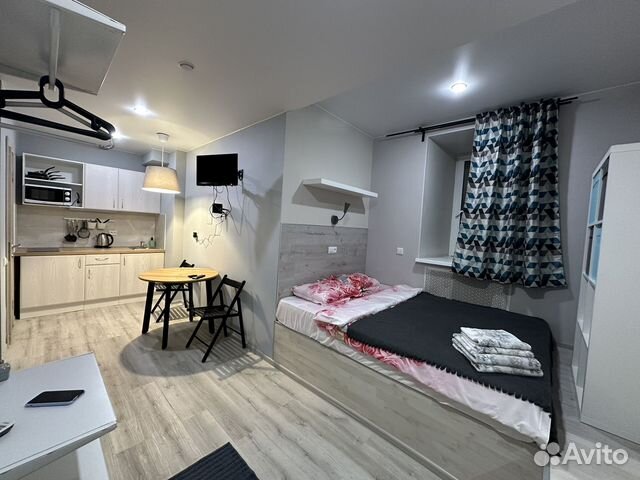 

Квартира-студия, 20 м², 2 кровати