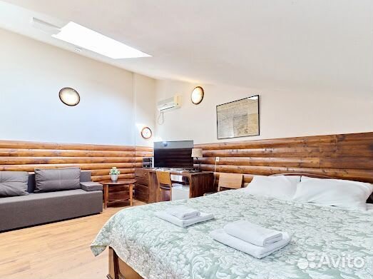 

Квартира-студия, 24 м², 2 кровати