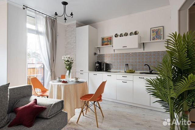 

1-к. квартира, 30 м², 2 кровати