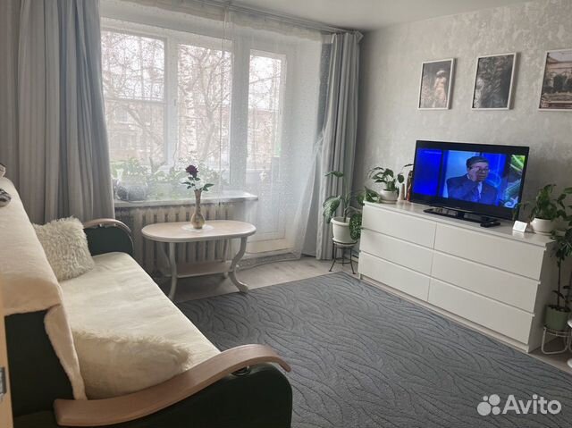 

1-к. квартира, 32 м², 2 кровати