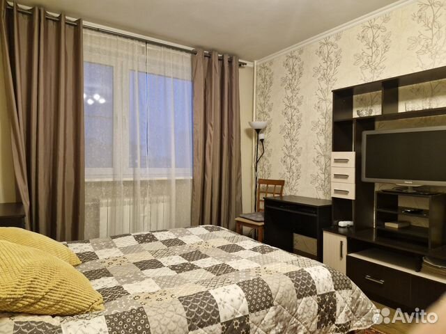 

1-к. квартира, 40 м², 2 кровати
