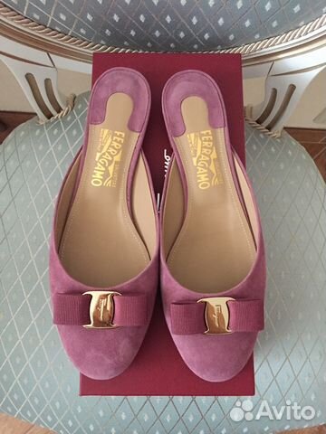 Мюли шлепанцы Salvatore Ferragamo