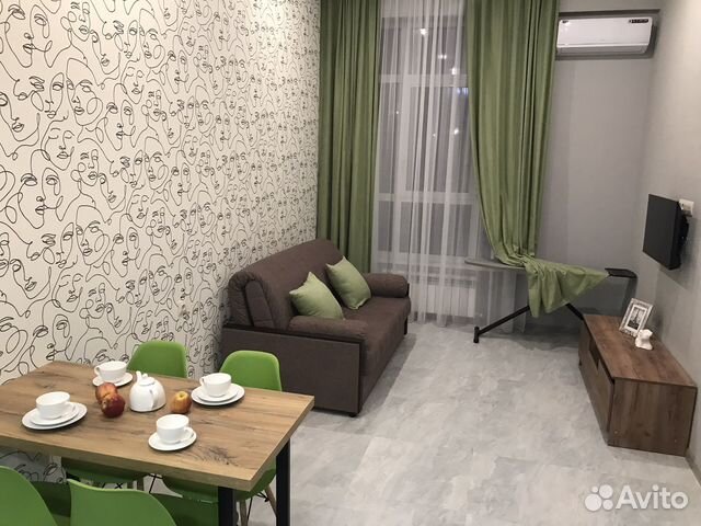 

Квартира-студия, 30 м², 4 кровати