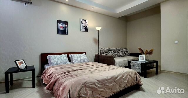 

1-к. квартира, 52 м², 3 кровати