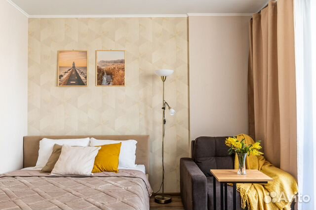 

1-к. квартира, 30 м², 2 кровати