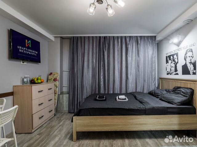

Квартира-студия, 15,1 м², 1 кровать