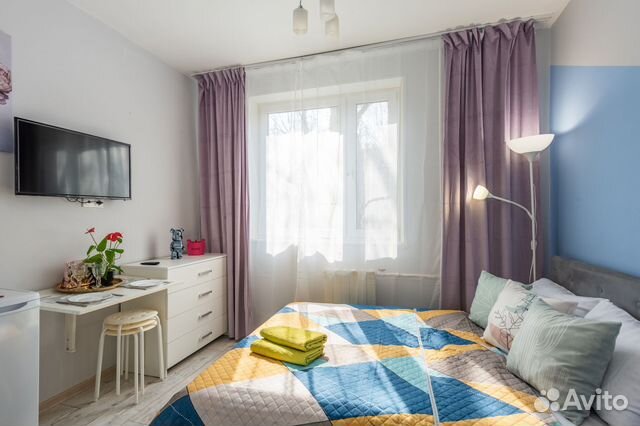 

Квартира-студия, 23 м², 2 кровати