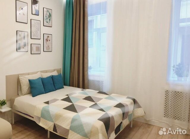 

1-к. квартира, 32 м², 3 кровати