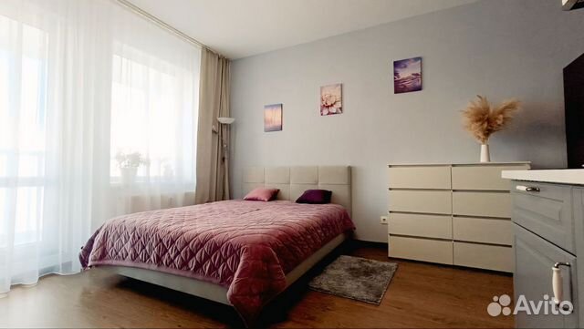 

Квартира-студия, 28 м², 2 кровати