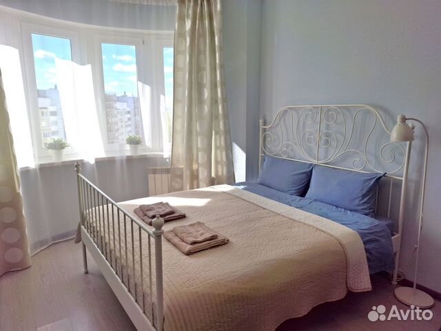 

1-к. квартира, 40 м², 2 кровати
