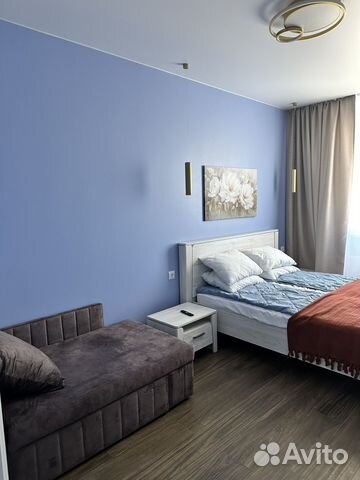

1-к. квартира, 44 м², 3 кровати