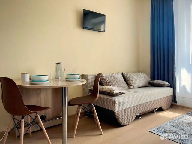 

Квартира-студия, 30 м², 4 кровати