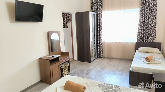 

1-к. квартира, 50 м², 3 кровати
