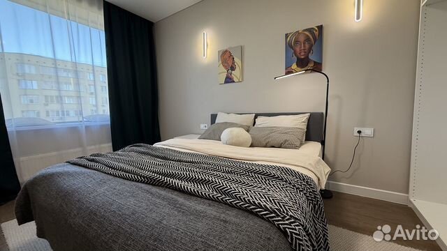 

1-к. квартира, 56 м², 2 кровати
