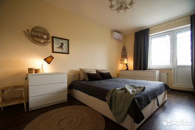 

1-к. квартира, 43 м², 2 кровати
