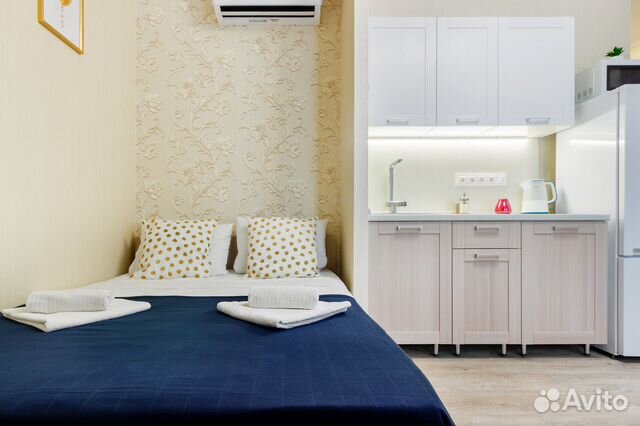 

Квартира-студия, 25 м², 2 кровати